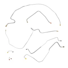 (1971-72) Brake Line Set - Front - 2wd 3/4 ton Manual Disc Brakes